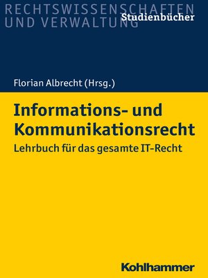 cover image of Informations- und Kommunikationsrecht
